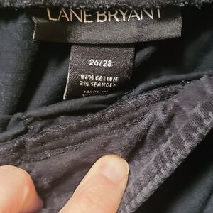 Lane Bryant Black Pants